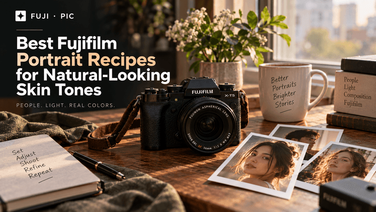 Fujifilm portrait recipes